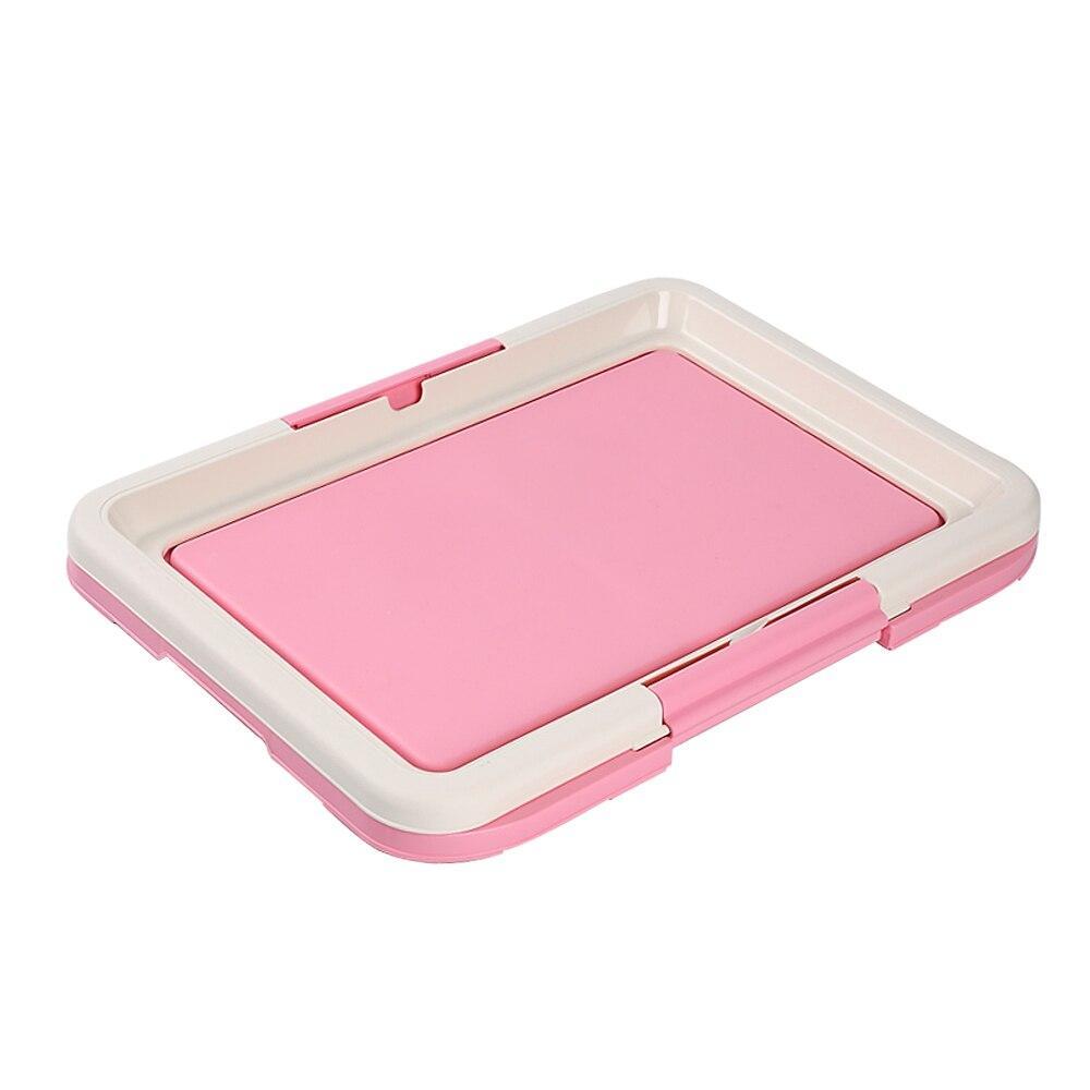 Dog Toilet for Puppies, Sick or Elderly Dogs, Apartment Living - Blue/Pink