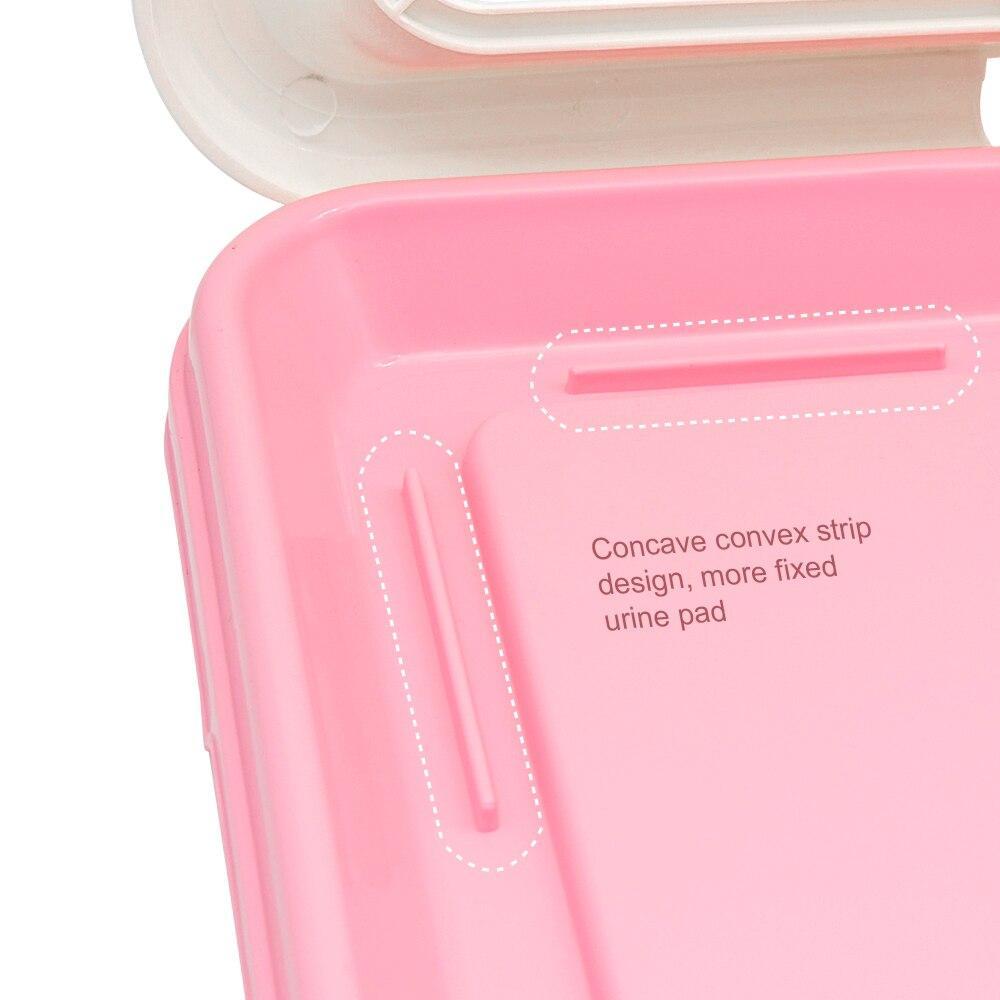 Dog Toilet for Puppies, Sick or Elderly Dogs, Apartment Living - Blue/Pink