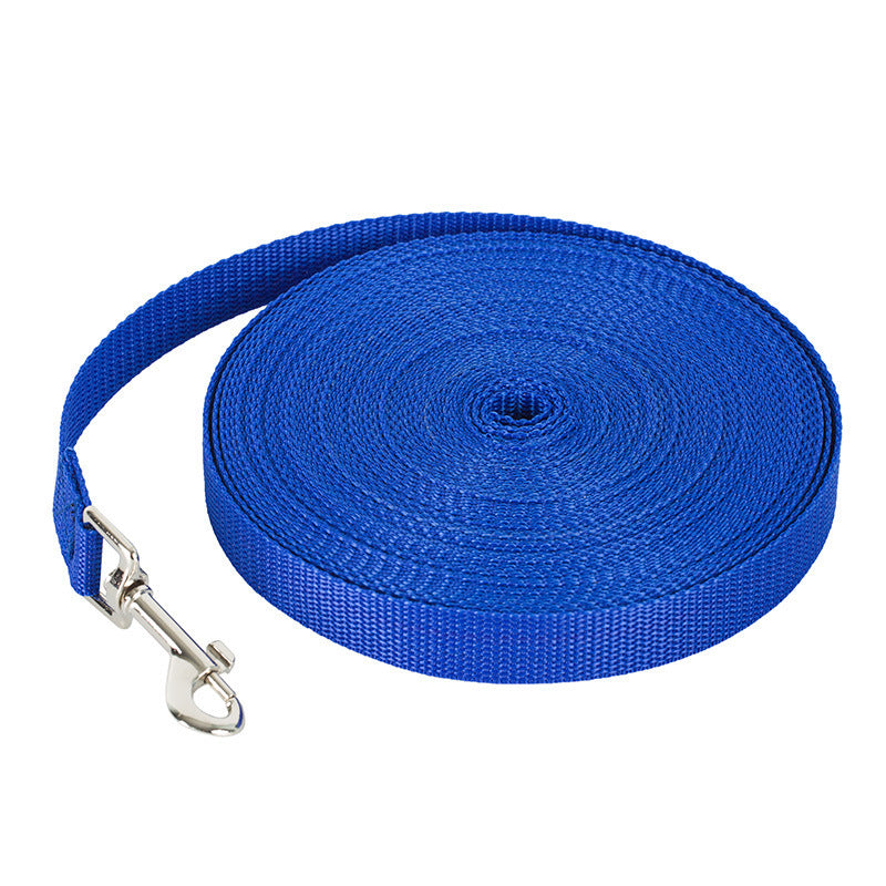 Nylon Long Line Recall Training Dog Lead