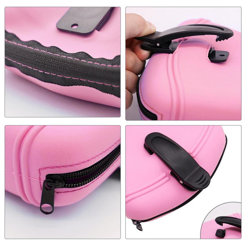 Silicone Treat Pouch - Blue/Pink