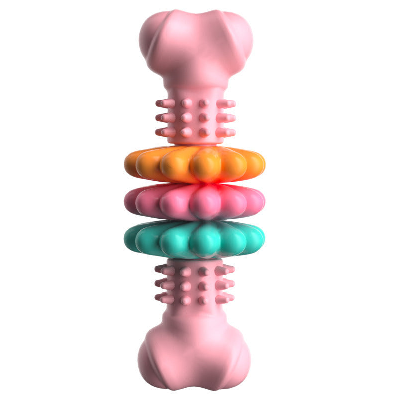Indestructible Bone - Pink/Blue/Green