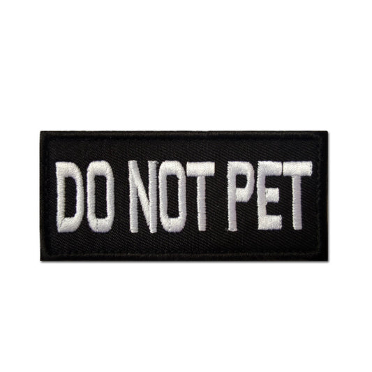 Embroidered Velcro Dog Lead Patches