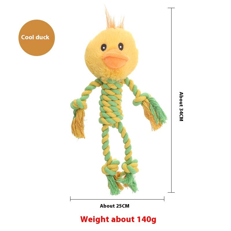 Animal Shape Tough Chew Dog Toy - Options Available