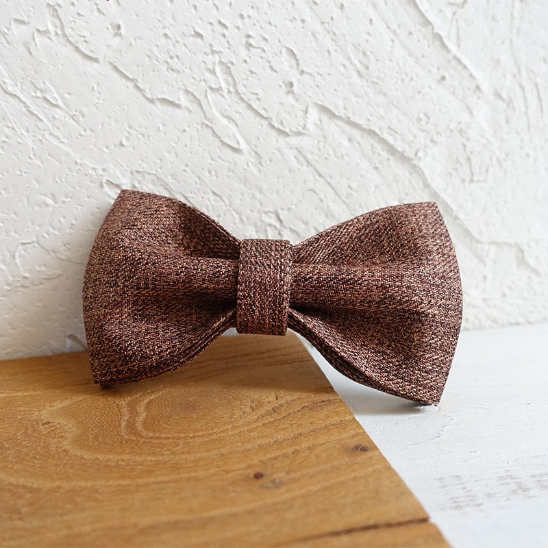Luxury Double Layer Bow Collar and Leash Set