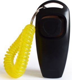 2 in 1 Dog Training Whistle and Clicker - Multiple Colour Options Available