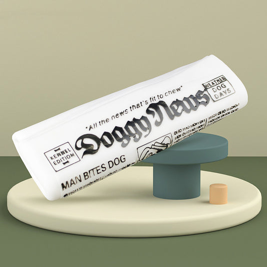 Squeaky Dog Newspaper Chew Toys