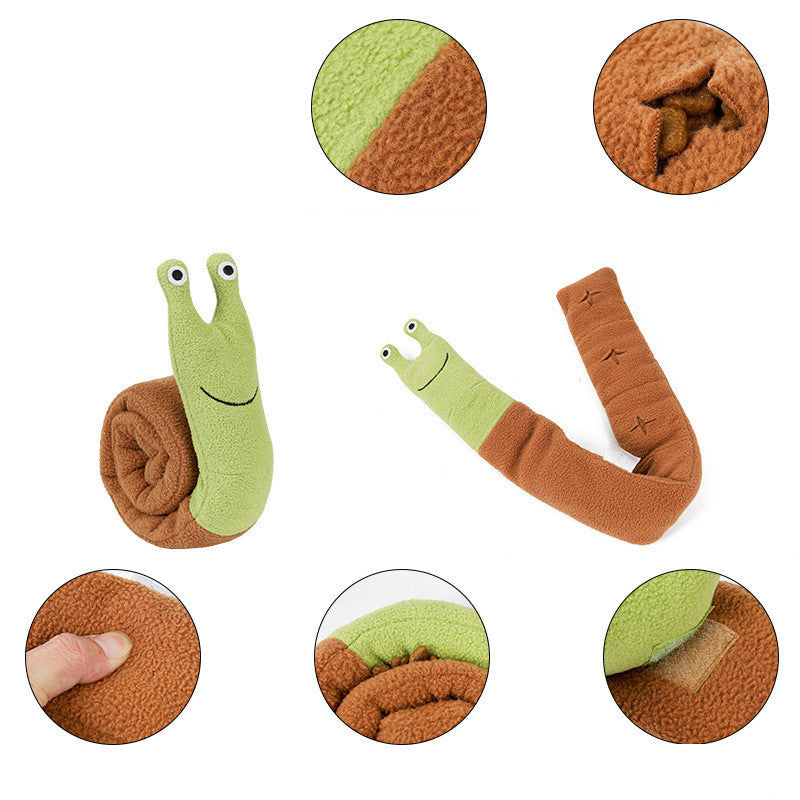 Snuffle Snail - Dog interactive Enrichment Feeder Boredom Breaker