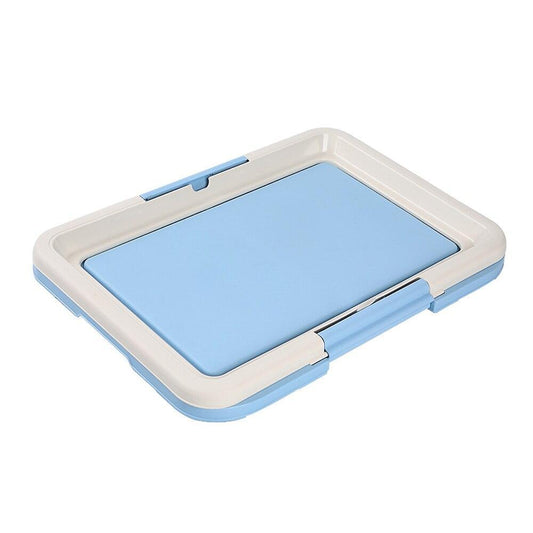 Dog Toilet for Puppies, Sick or Elderly Dogs, Apartment Living - Blue/Pink