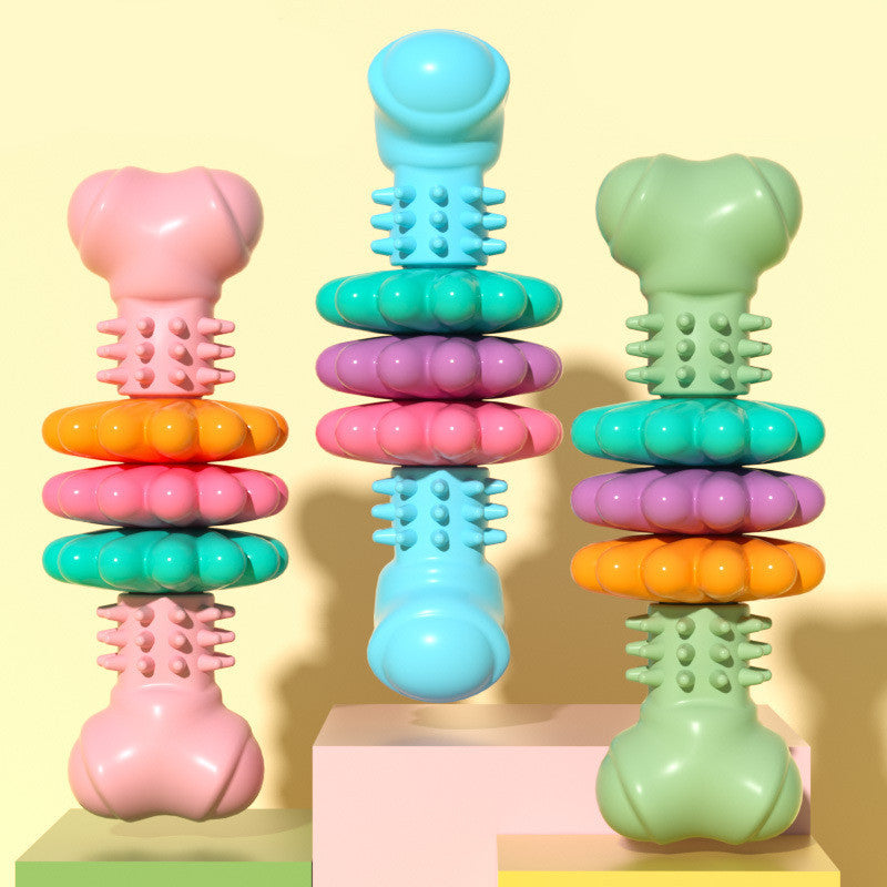 Indestructible Bone - Pink/Blue/Green