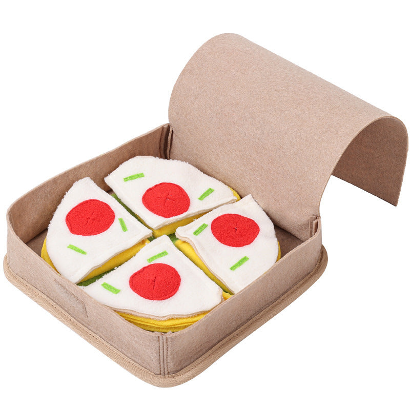 Dog Snuffle Box / Busy Box Pizza Style