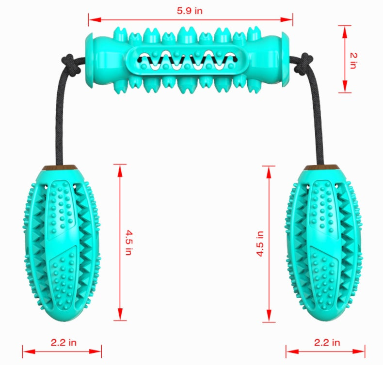 Boredom Breaker Enrichment Puzzle Toy - Blue/Green