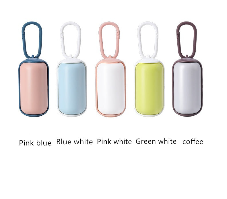 Minimalist Poop Bag Dispenser - Blue/Pink/Grey/Green/White