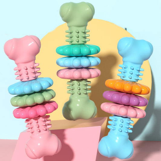 Indestructible Bone - Pink/Blue/Green