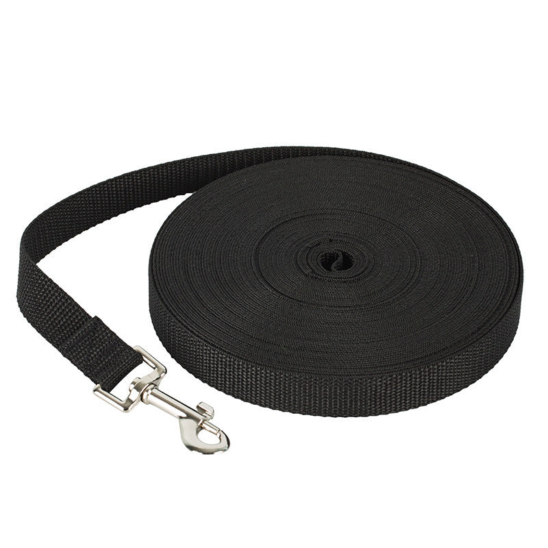 Nylon Long Line Recall Training Dog Lead