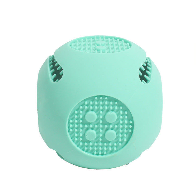 Pastel Dog Enrichment Ball - Blue/Green/Yellow