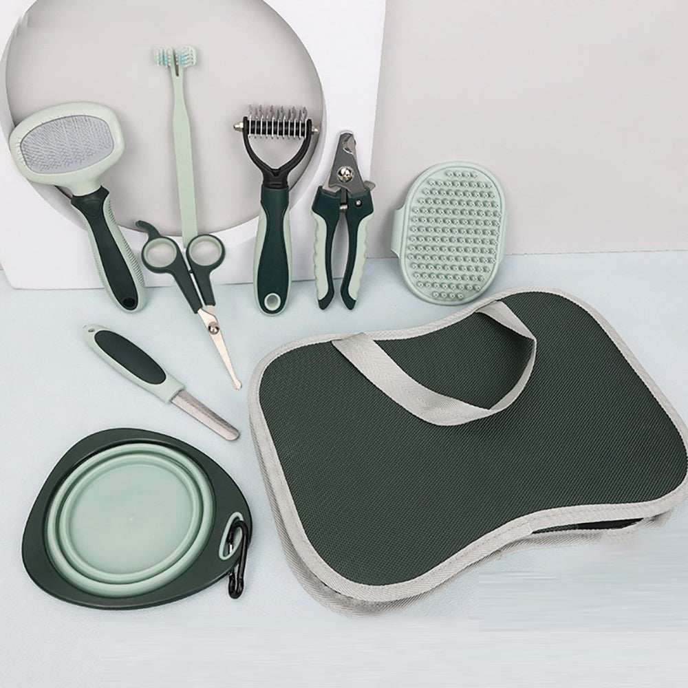 8 Pc Professional At Home Dog Grooming Kit