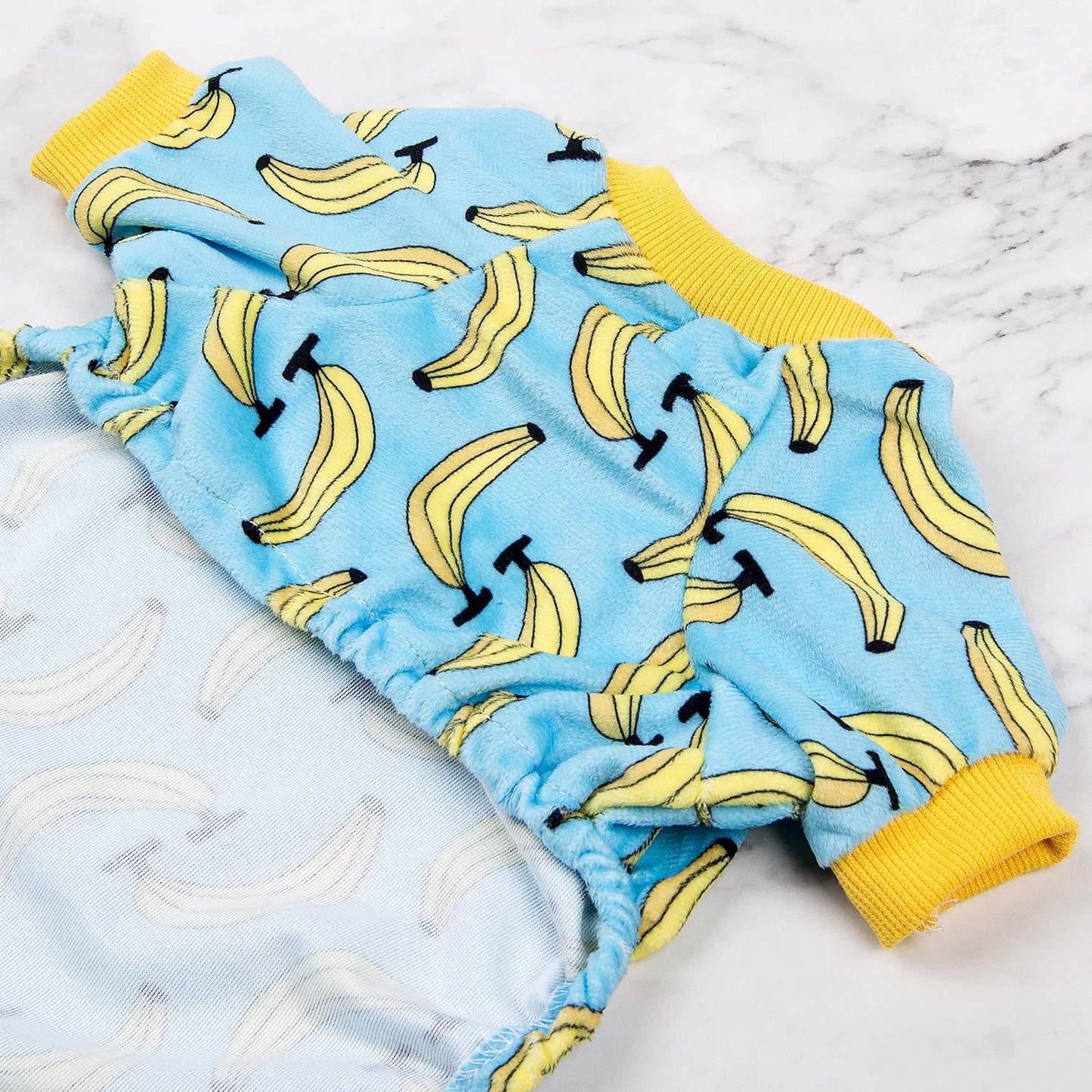 Banana Print Dog Pyjamas