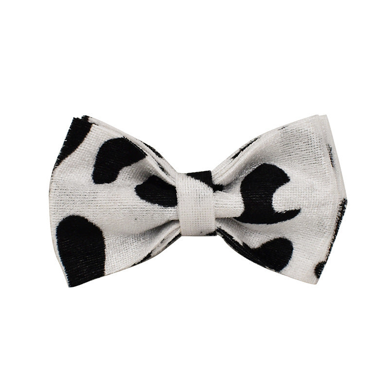 Cow Print 5 Piece Dog Walking Set