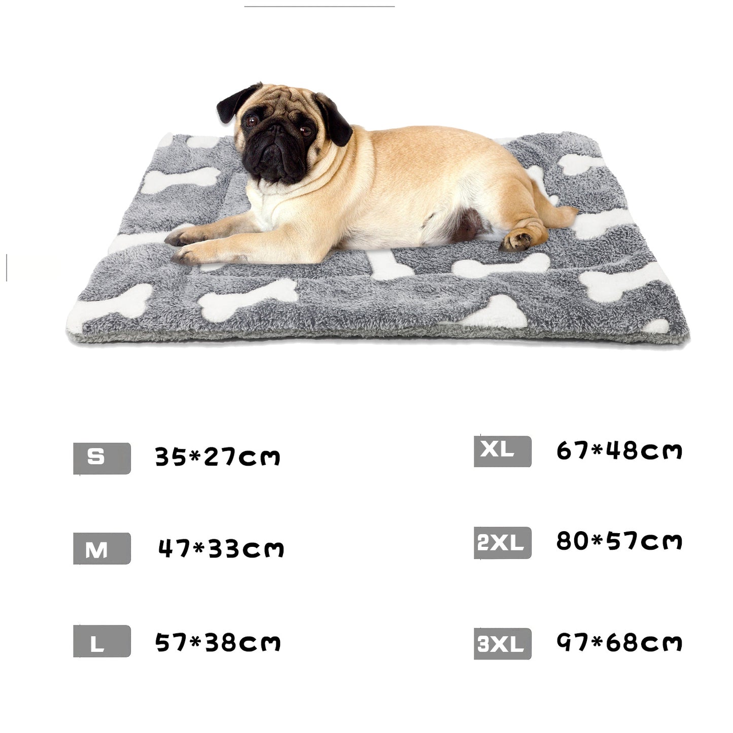 Grey Simple Settle Mat
